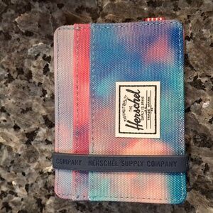 Herschel charlie wallet in cloud neon